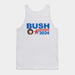 Vote Bush 2024 // Kate Bush Fan Art Tank Top